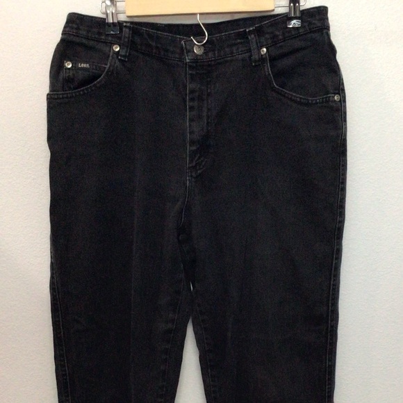 Vintage Lee Black high Rise Jeans - Picture 2 of 4